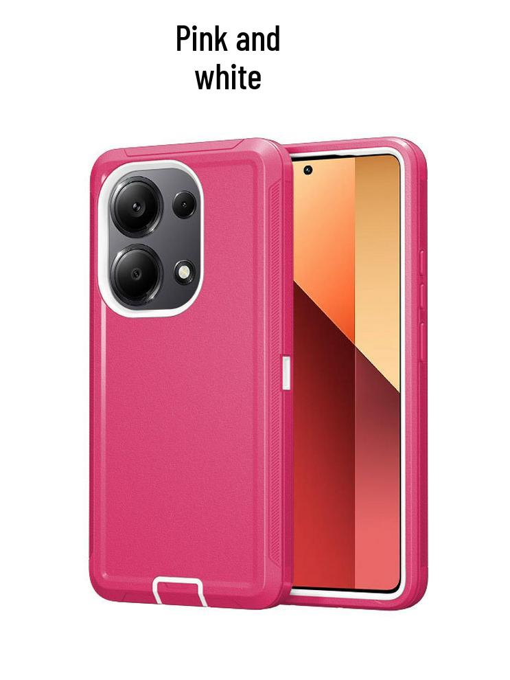 Redmi Note 13 Pro & POCO M6 Pro Anti-Drop Full-Coverage Protective Phone Case