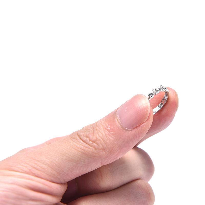 Love Heart Shape Weight Loss Earrings 925 Silver Earrings Fat Burning Jewelry