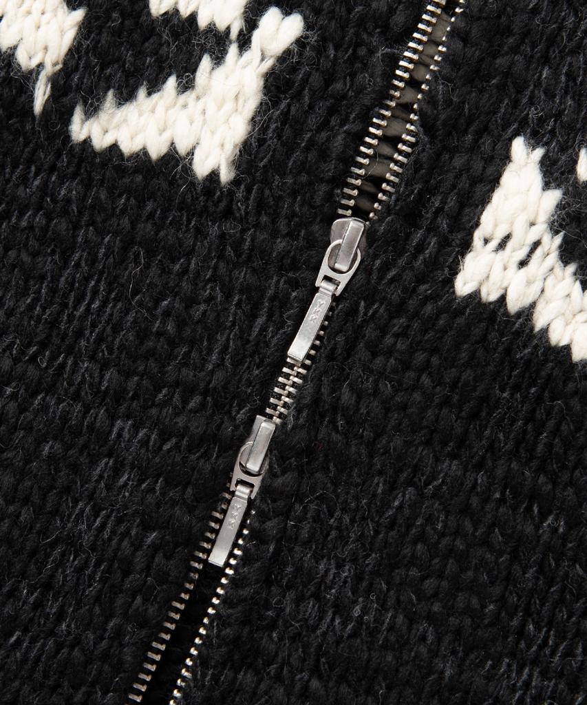NONBLANK Cowichan Zip-Up Cardigan_Black