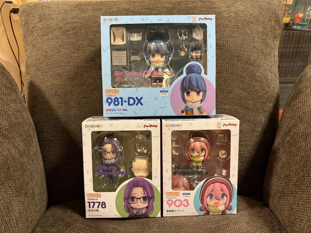 

[USED] Nendoroid Shima Rin DX Ver. Kagamihara Nadeshiko Kagamihara Sakura