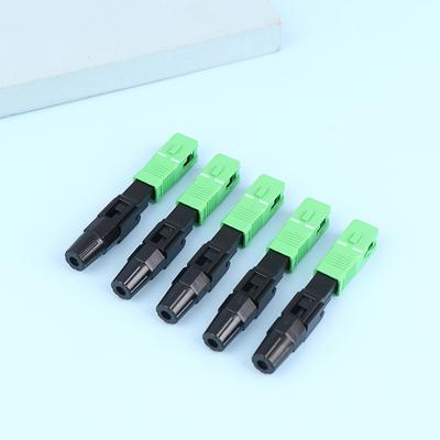 5 Stück Ftth Sc Apc Single Mode Sc Upc Glasfaser-Schnellverbinder-Montagewerkzeug