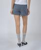 Lense Stripe Micro Shorts Charcoal