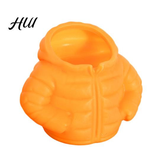 Marker And Pencil Holder Puffer Jacket Pen Holder, 3D Printed Desk Organizer, Novelty Stationery Cup for Office Home, Creative Gift Kids Students
