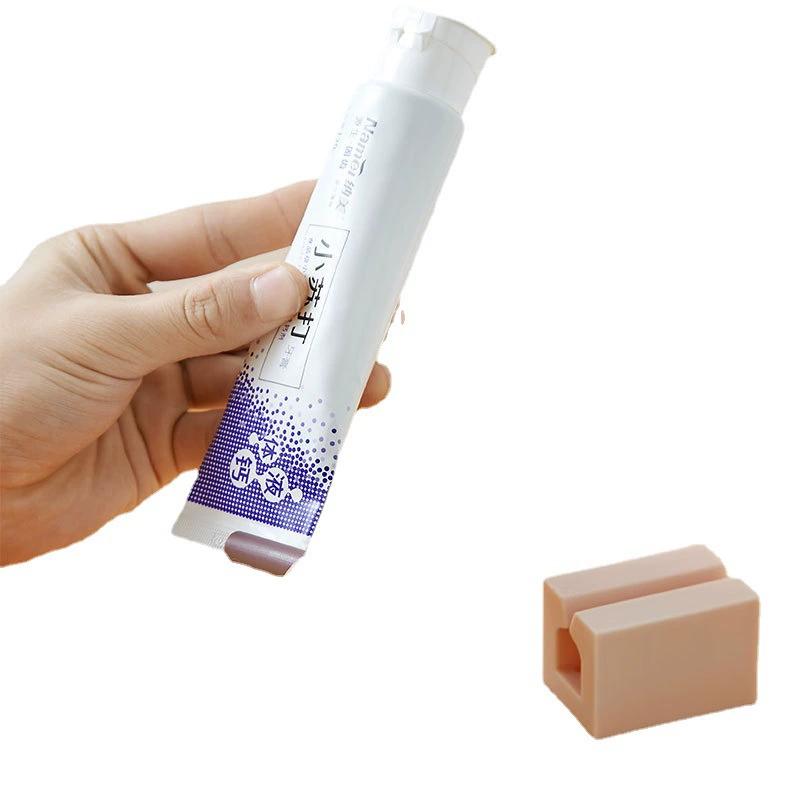 

Exprimidor de pasta de dientes manual para baño, dispensador de crema dental práctico y duradero