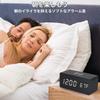 Digital Multifunctional Alarm Clock with Wood Grain Design, USB Powered, Wooden, with Temperature and Humidity Gauge, 3 Alarm Clocks, Calendar, Power