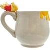 Disney the figure approximately 13 x 8 280 ml SAN4849 "Winnie Pooh" mug, brown, cm, capacity,