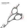 6-Inch 440C Stainless Steel Hairdressing Scissors for Precise Hair Cutting and Bang Trimming