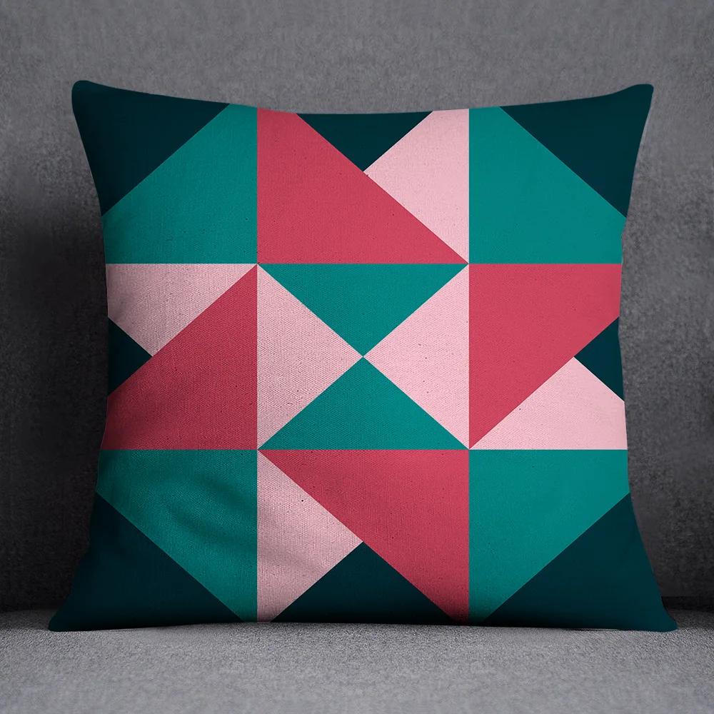 Wohnkultur Geometrische Design Kissenbezug Schlafzimmer Wohnzimmer Minimalistischen Büro Auto Innen