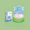 Small Children Puzzle Particle Building Block Flower Flexing Potted Model Toy