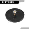 Partuto Set of 6 2.20"x0.31" Universal Reflectors - Round Motorcycle Safety Reflectors for Improved