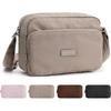 Bolsas Transversais Dobráveis BAGSMART para Mulheres, Pequenas Bolsas de Viagem Hobo Bag | 2,4L mini para viagem diária, campus, bolsa de ombro resistente à água, fofa para viagem