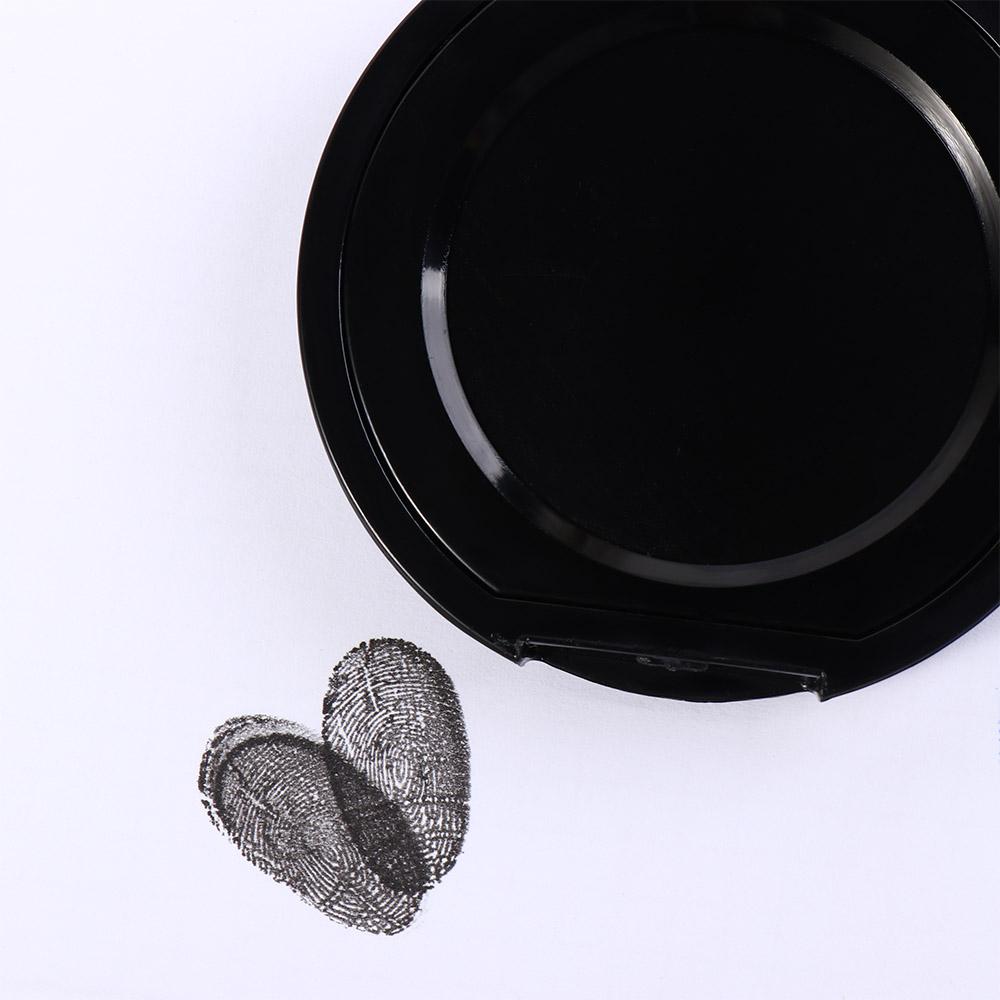 Red Blue Black Mini Fingerprint Ink Pad Clear Stamping Signing Inkpad Thumbprint Ink Pad  Finance