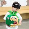 Cute Dinosaur Baby Shell Backpack Lightweight Cartoon School Bag For Kids In Pink Green And Blue