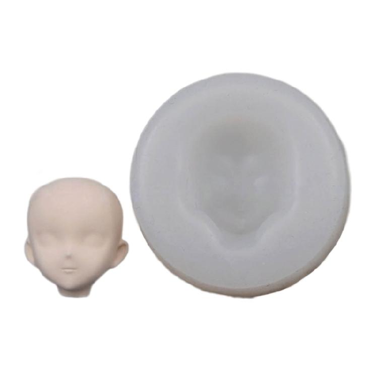 Baby Head Mould Clay Resin Mould for Making Cake Fondant Decorations