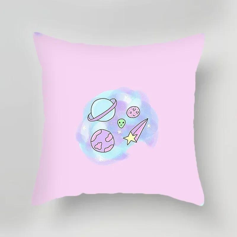 Watermelon Pattern Decorative Pillow Cover Car Sofa Square Cushion Pillow Cover