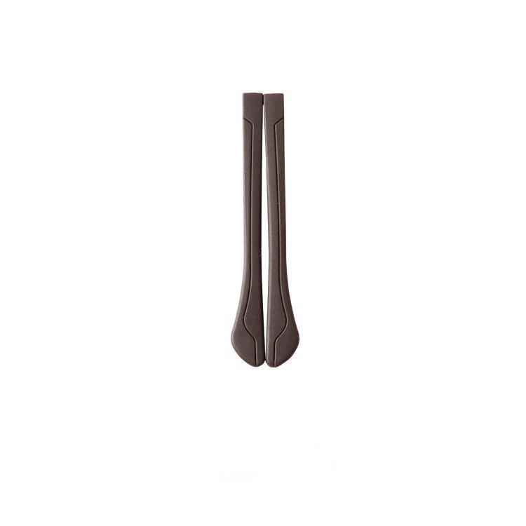 Glasses Foot Covers Flat Hole Metal Temples Accessories Rubber Leg Covers Non-slip Glasses Frame Accessories