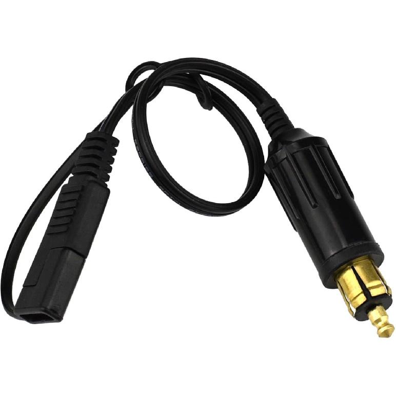 Cllena DIN Hella Plug To SAE Adapter Connector for BMW Motorcycle