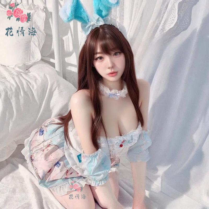 Sex Lingerie Sexy Pure Desire Split Two-dimensional Lolita Maid Maid Rabbit Outfit