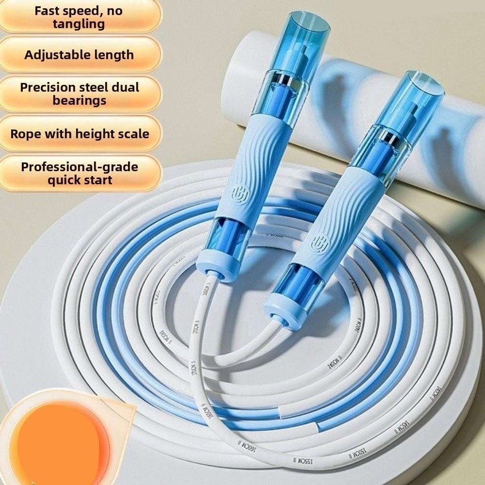 Anti-Skid Jump Rope Double Bearing Sports Rope Useful Speed Skipping Rope  Professional Use