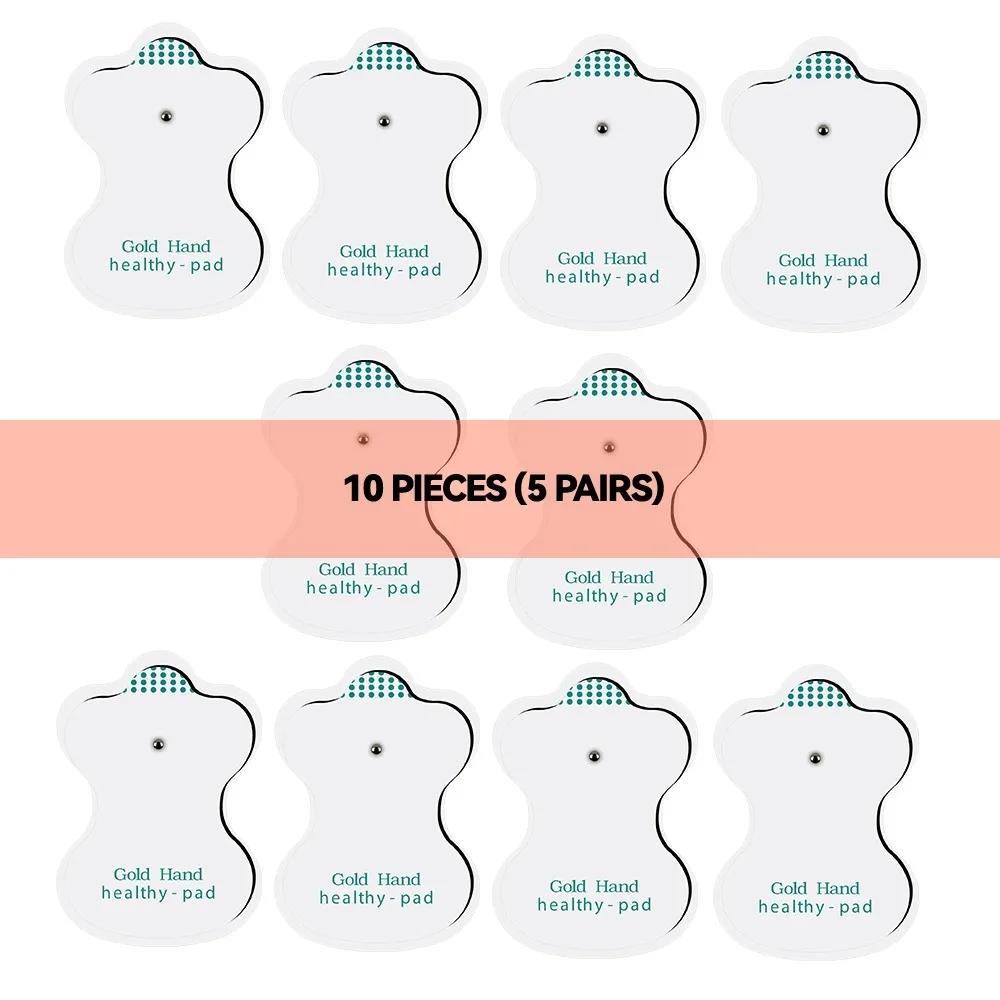 10/50PCS Electrode Pads Gel Tens Acupuncture Physiotherapy Machine Slimming Pulse Ems Muscle Stimulator Massager Sticker care