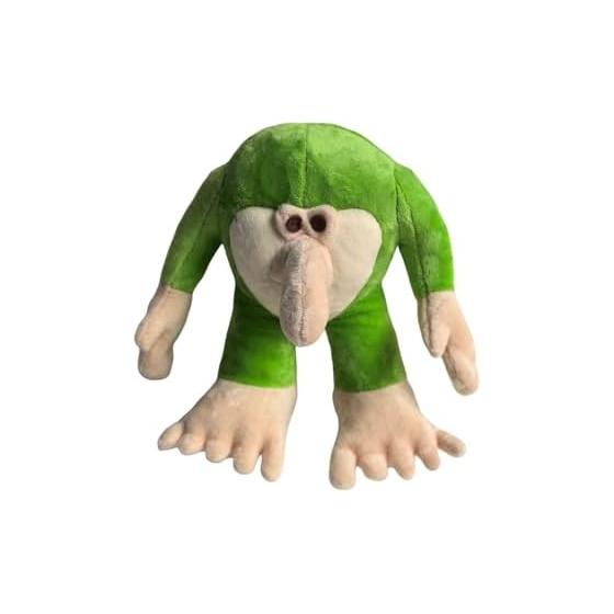 It s a stuffed animal. It s a holiday gift. It s a game goods stuffed animal. It s a gift. (It s a green gorilla.)