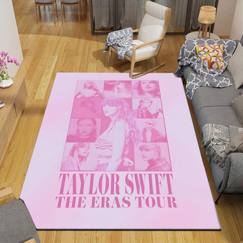 Taylor Home Sofa Decoration for Living Room & Bedroom, Non‑Slip Play Flannel Floor Mat for Game Room