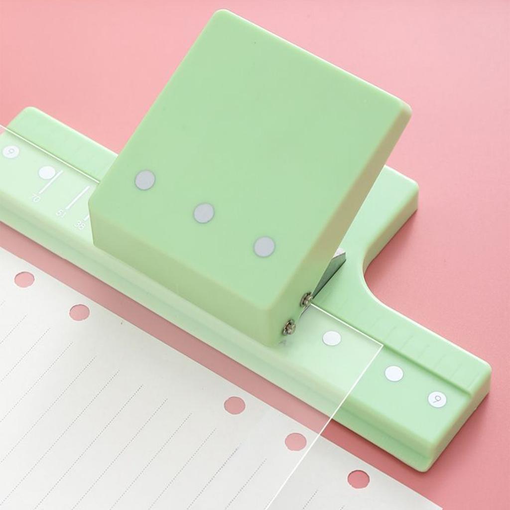 3-Hole 5-Hole Adjustable Paper Punch Tool Efficient Drilling For Office School Home Use