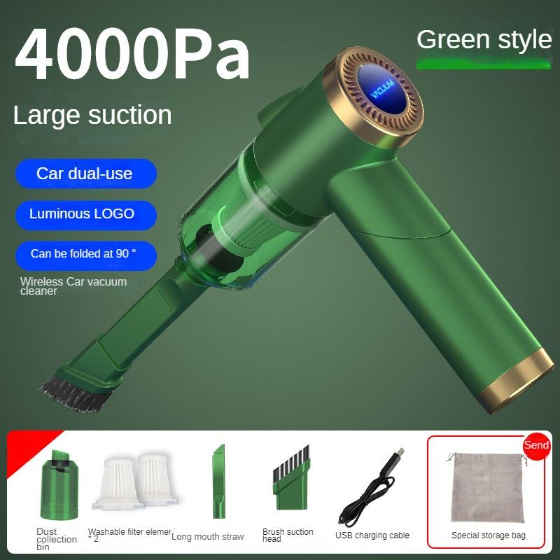 Car Cleaner Car Household Wireless High-Power Folding Strong Suction Handheld Small Vacuum Cleaner Car Supplies