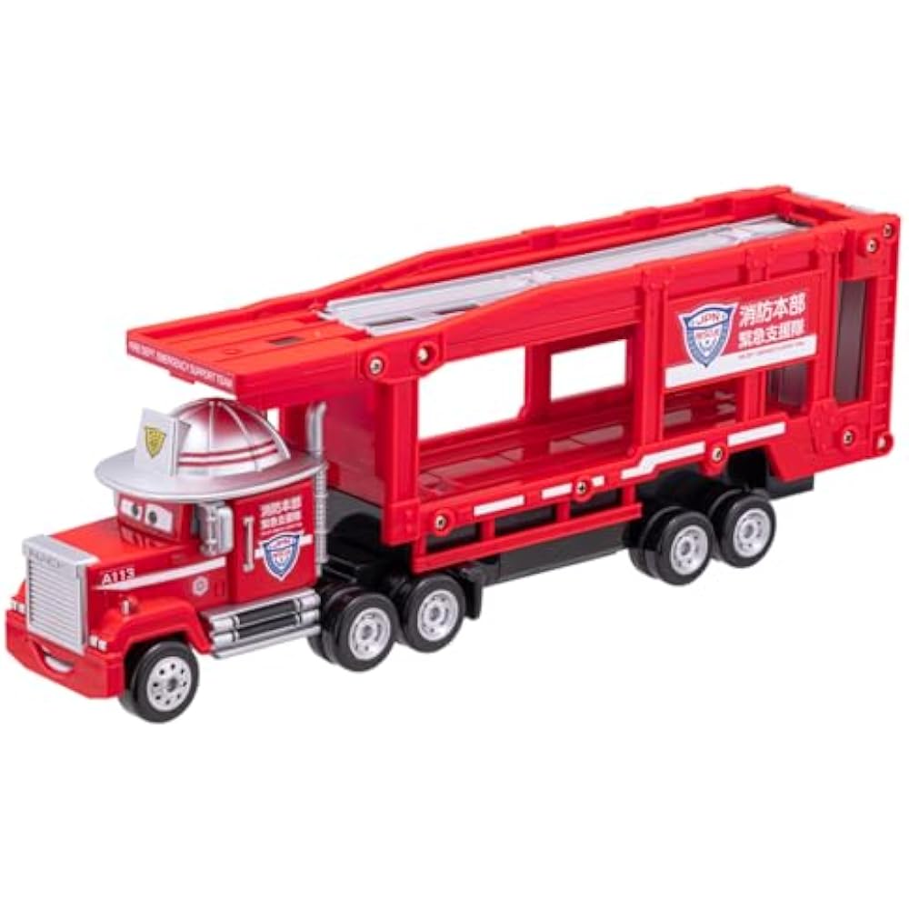 TAKARA TOMY (TAKARA TOMY) Disney Cars Hurry to the Tomica Site! Rescue Carrier Car Mack Mini Car ...