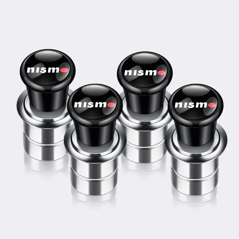Car Logo Cigarette Lighter 12V ABS Stainless Material For Nissan Nismo Qashqai Teana X Trail T32 T31 Tiida Juke Accessories