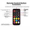 ARGB Blæsercontroller 6-pins Interface Med Trådløs Fjernbetjening Matchende Hub Inkluderer Musikrytme Mønstre Til PC Kabinet