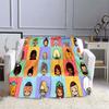 Toca Bocas Coperta Plaid Coperta per Bambini Cartone Animato Gioco Coperta in Pile Morbida Copertura Calda Coperte per Letti Divano Viaggio