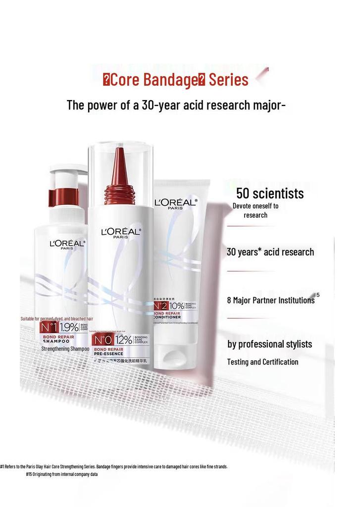 Hyaluronsäure Haarstärkungs-Set: Shampoo, Spülung, Ätherisches Öl, Meersalz-Haarmaske.