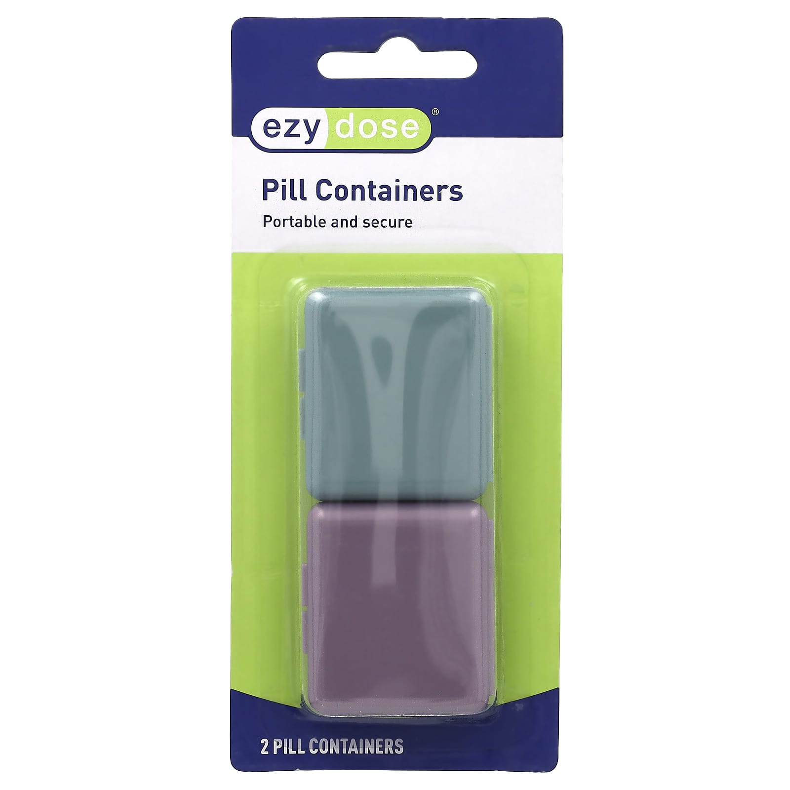 

Portable Pill Container, 2-Count