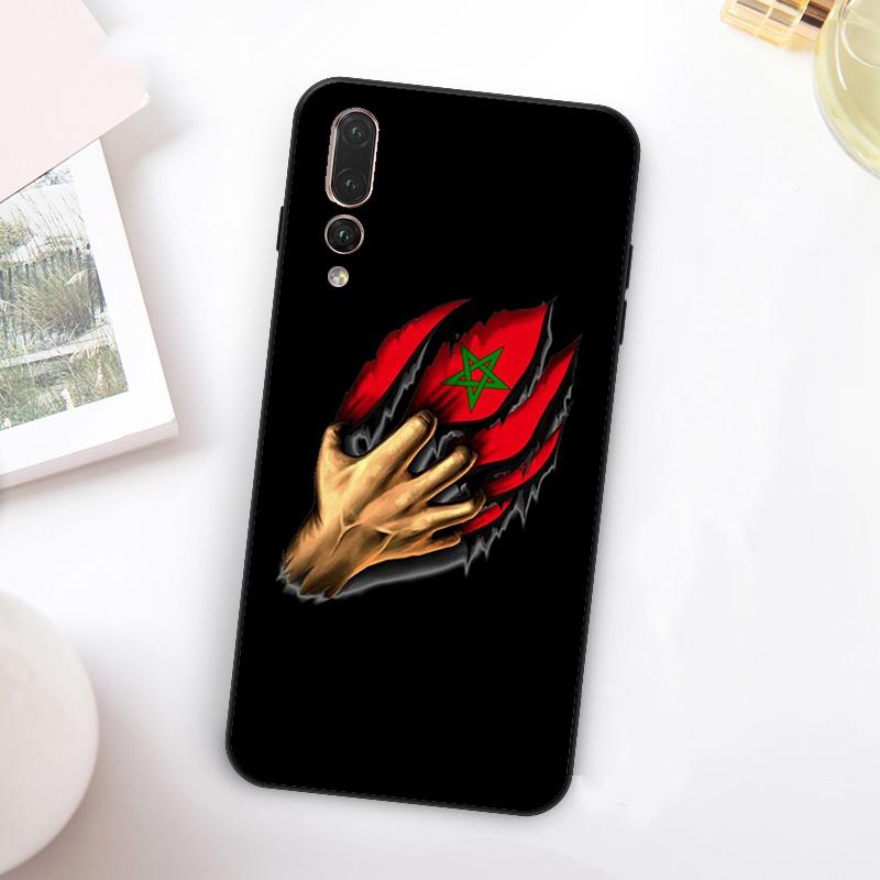 

Чехол для Huawei Nova 12i 12s 11i 7i 8i Y73 Y70 Y90 Y60 Y72 Y61 Y91 9 10 SE P30 Pro P40 Lite с гербом и флагом Марокко Huawei P40 Lite 4G