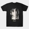 Aziatische Maat Katoenen Unisex T-shirt Print T-shirt The Cure A Forest T-shirt Geen-Snede Print Normale Pasvorm