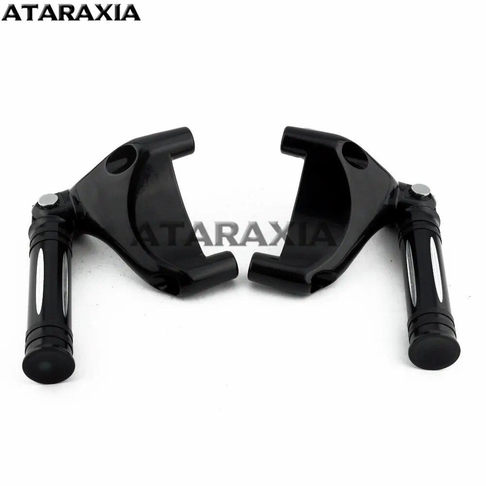 Motorcycle Rear Footrests Passenger Rear Foot Pegs Pedal For Harley Sportster 883 Iron 1200 XL 48 72 Custom Roadster 2004-2013