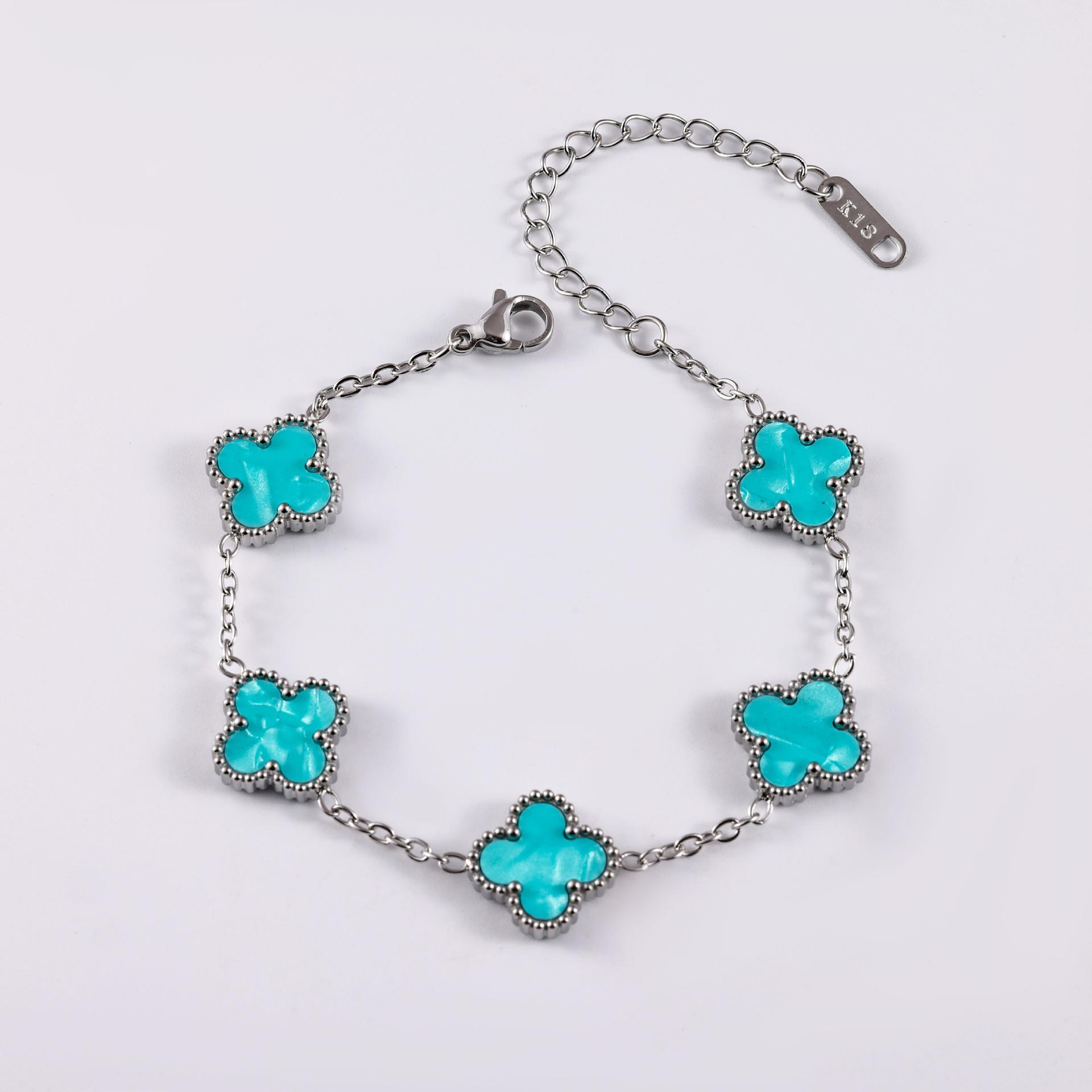 

Браслет цвета клевера, модные и трендовые украшения, высококачественные аксессуары