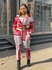 Women's Floral Print Pocket Loose Casual Two-Piece Suit