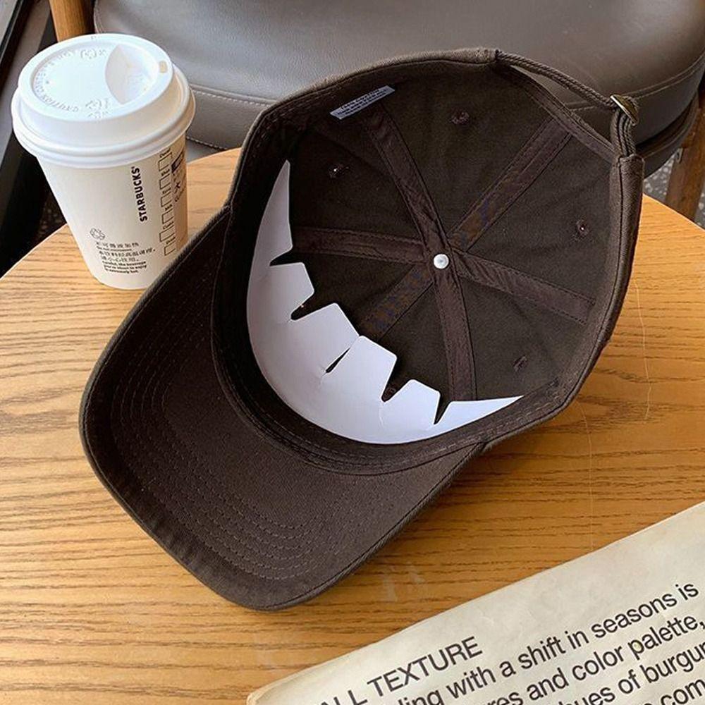 Breathable Baseball Cap Embroidery Peaked Hat Casual Sun Cap for Men Women