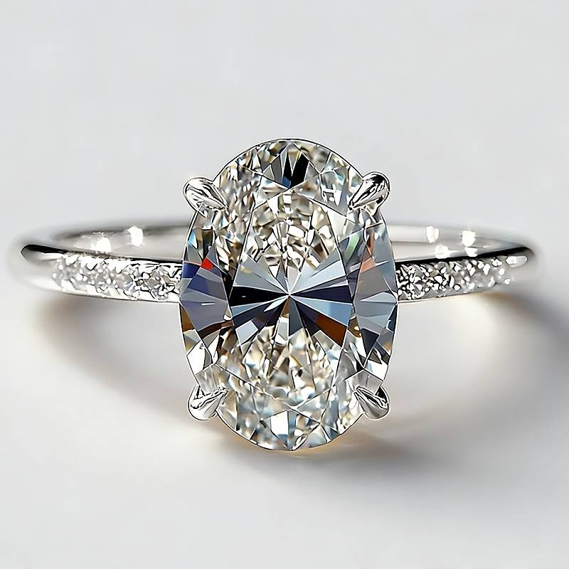 Huitan Women Ring Simple Style Versatile Party Daily Accessories Copper Color/gold Color Fashion Lady Charming Zircon with CZ 9