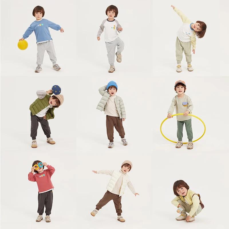 Papa Kids  Nectar Cotton Casual Long Pants 90