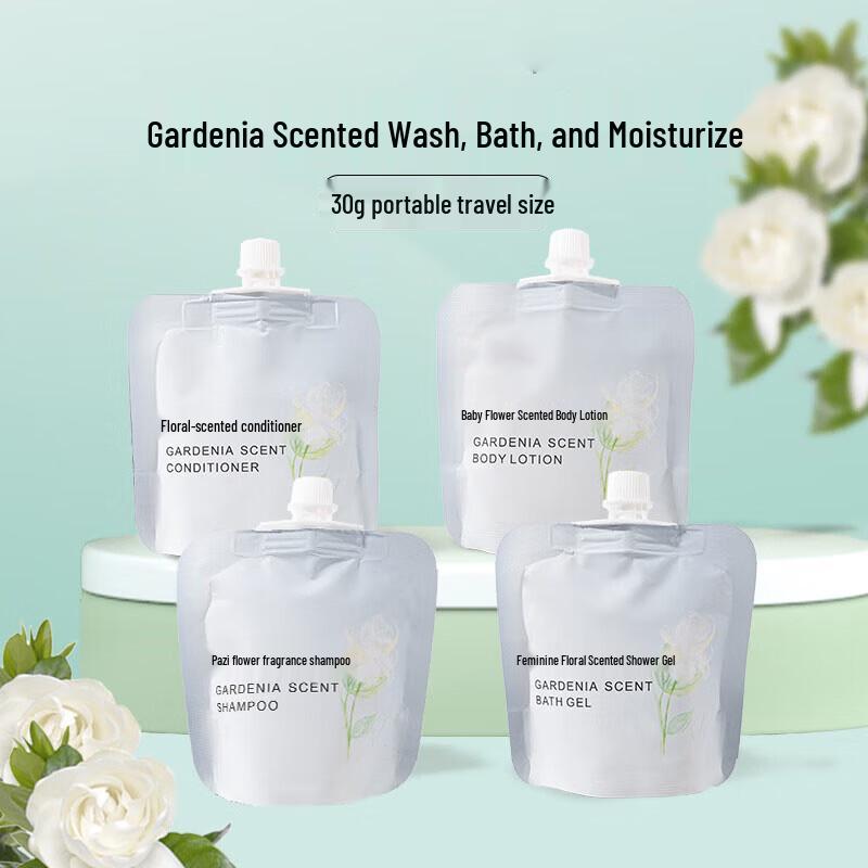 Adolph Gardenia Travel Shower Gel Set