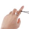 Accessories Knitting Tools Knitting Loop Crochet Peacock Shape Ring Sewing Accessories Yarn Guides