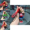 Adorable Superhero Keychain Silicone Avenger Series Key Ring For Car Keys Gifts