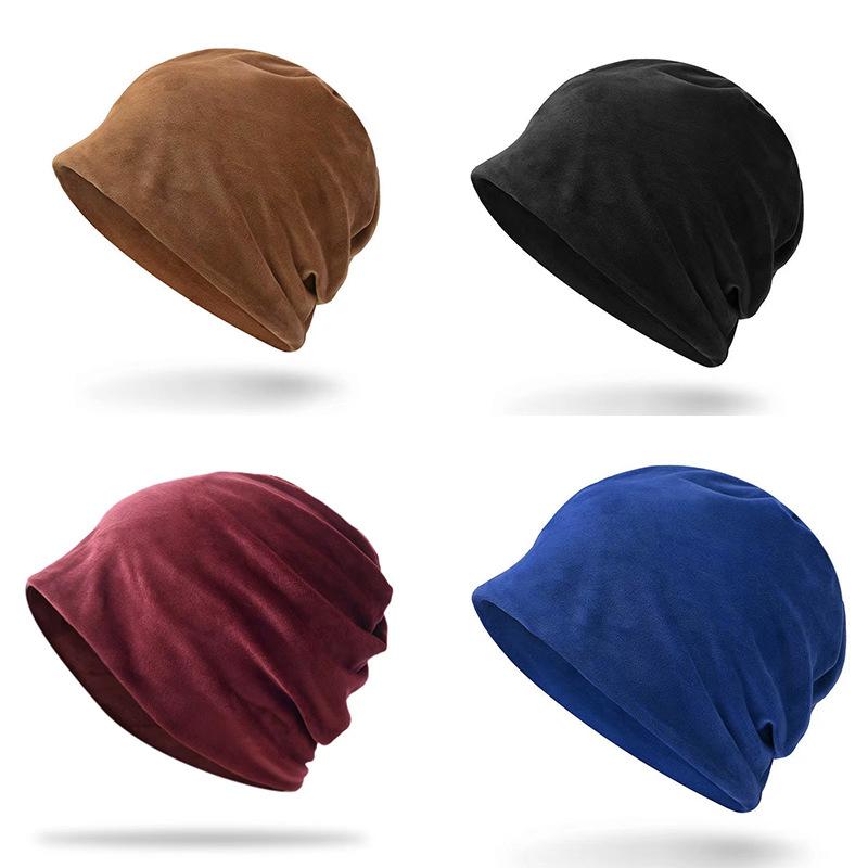 Unisex Soft Beanie Hat Casual Stretchy Knit Hat for All Seasons Lightweight Slouchy Skull Cap for Men and Women