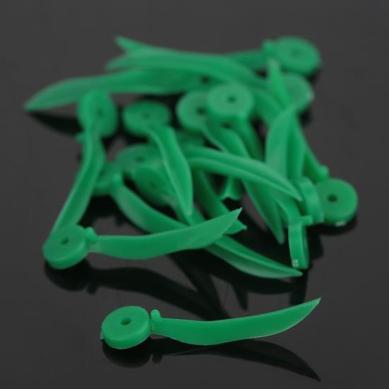 400pcs Disposable Dental Plastic Wedge with Hole All 4 Sizes Wave Shape Wedge