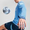 Puma Manchester City 2024-25 Home Long Sleeve Soccer Jersey With Letter Logo Print Men Tops Ocean-Blue 775076-01