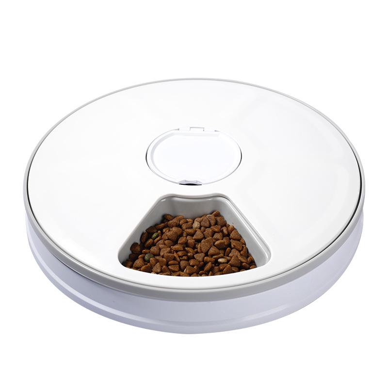 Smart Automatic Pet Feeder with Music Reminder - Six-Grid, Large Capacity Feeder Feeder without Logo