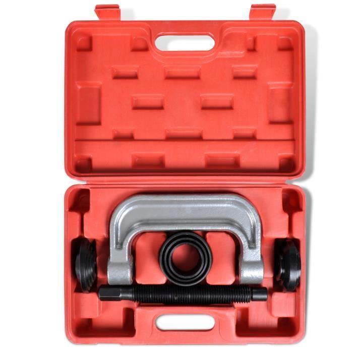 VidaXL Kit d'outils de cadre C de joint à bille 3 en 1